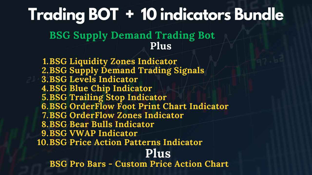 BSG Trading Bot with All Indicators Bundle - Annual Subscription