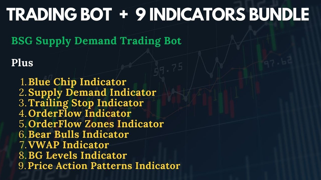 BSG Trading Bot with 9 Indicators Bundle - Annual Subscription